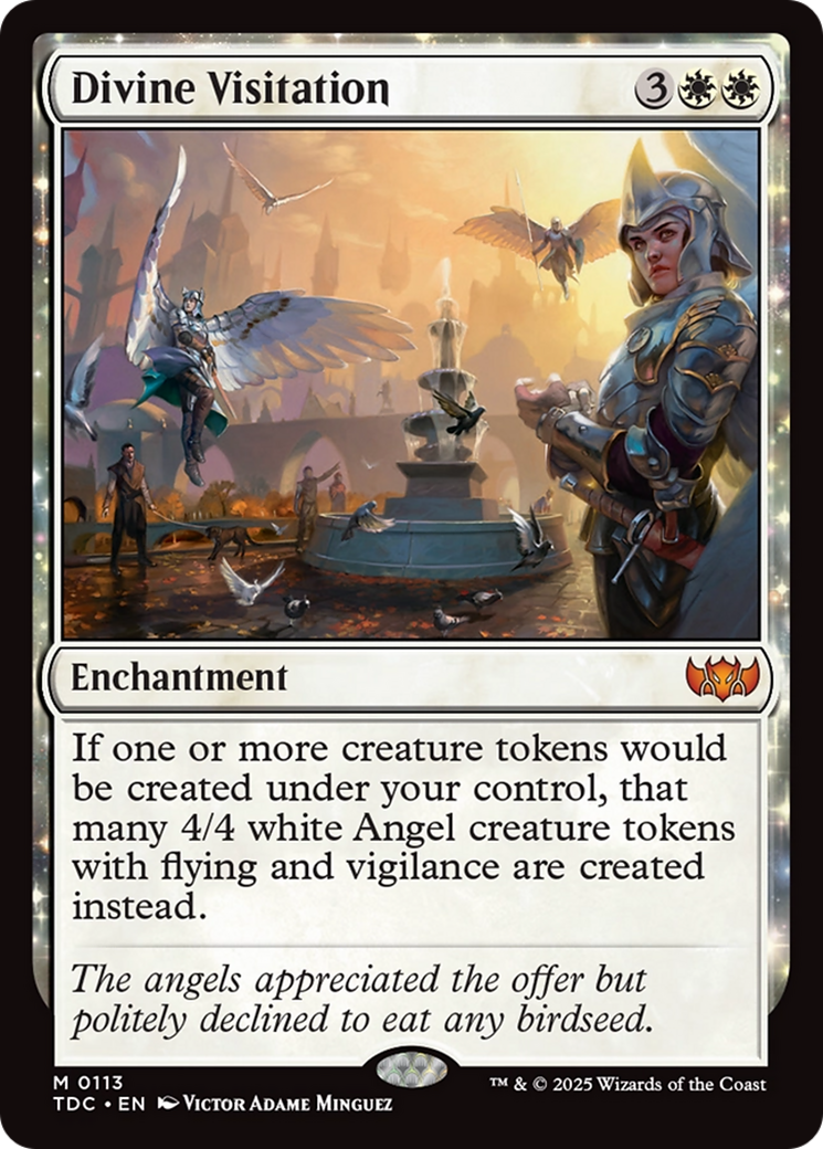 Divine Visitation [Tarkir: Dragonstorm Commander] | Gate City Games LLC