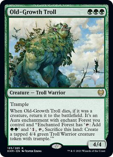 Old-Growth Troll (Promo Pack) [Kaldheim Promos] | Gate City Games LLC