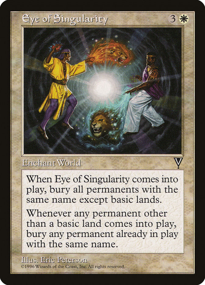 Eye of Singularity [Visions] | Gate City Games LLC