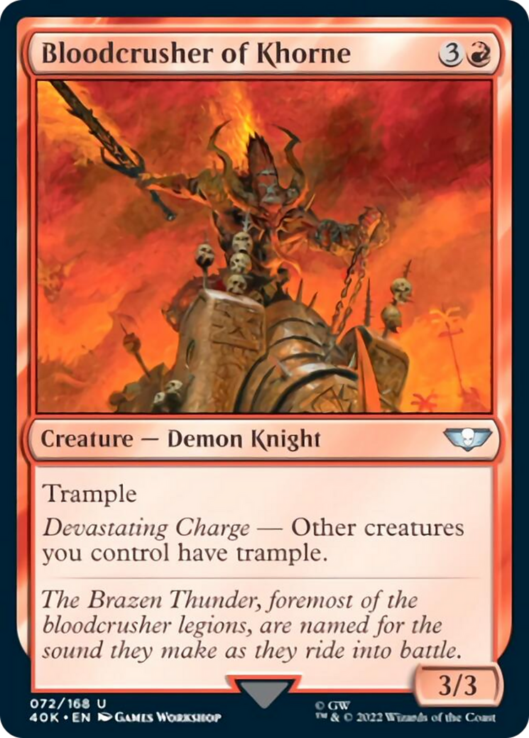 Bloodcrusher of Khorne [Warhammer 40,000] | Gate City Games LLC