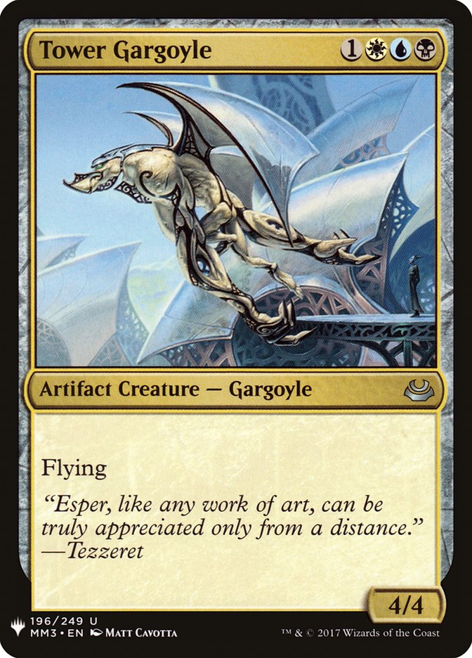 Tower Gargoyle [Mystery Booster] | Gate City Games LLC