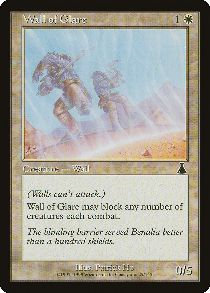 Wall of Glare [Urza's Destiny] | Gate City Games LLC