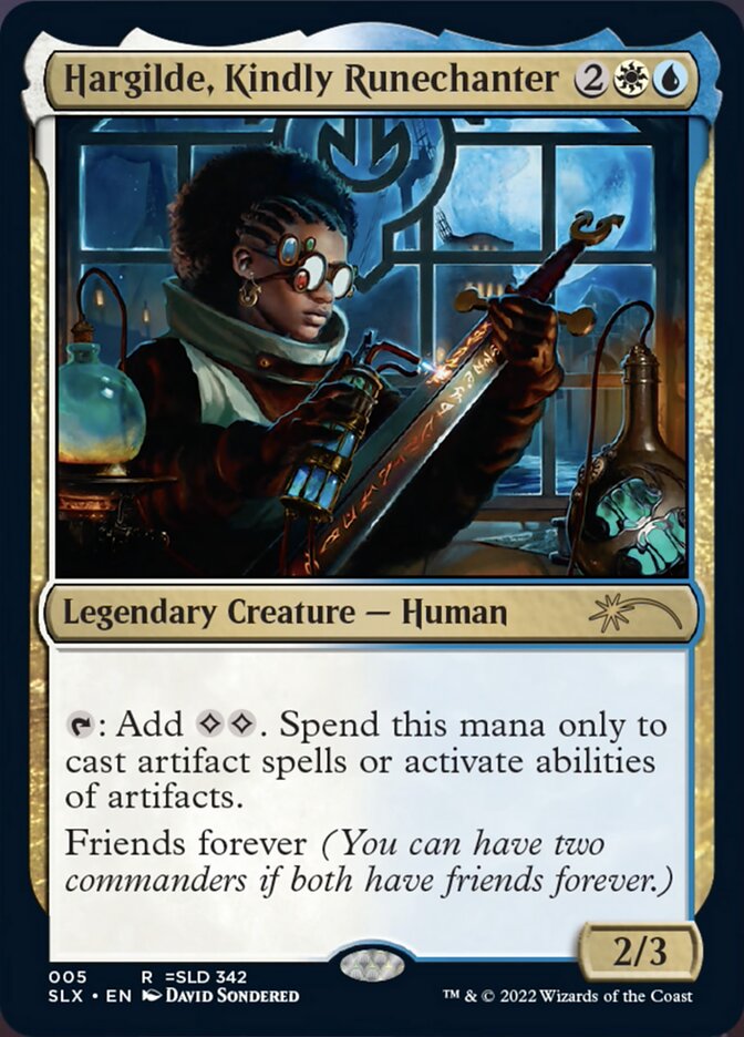 Hargilde, Kindly Runechanter [Secret Lair: Universes Within] | Gate City Games LLC