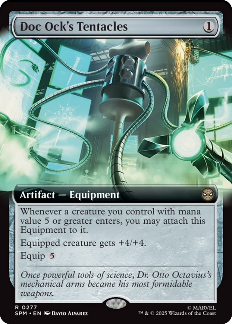 Doc Ock's Tentacles (Extended Art) [Marvel's Spider-Man] | Gate City Games LLC