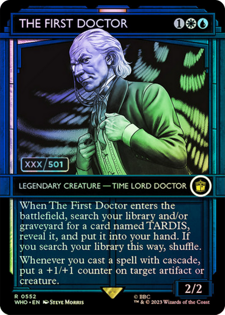 The First Doctor (Serial Numbered) [Doctor Who] | Gate City Games LLC