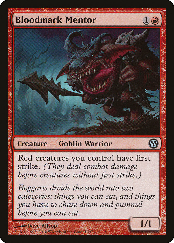 Bloodmark Mentor [Duels of the Planeswalkers] | Gate City Games LLC