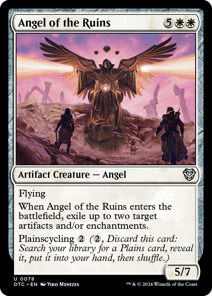 Angel of the Ruins [Outlaws of Thunder Junction Commander] | Gate City Games LLC