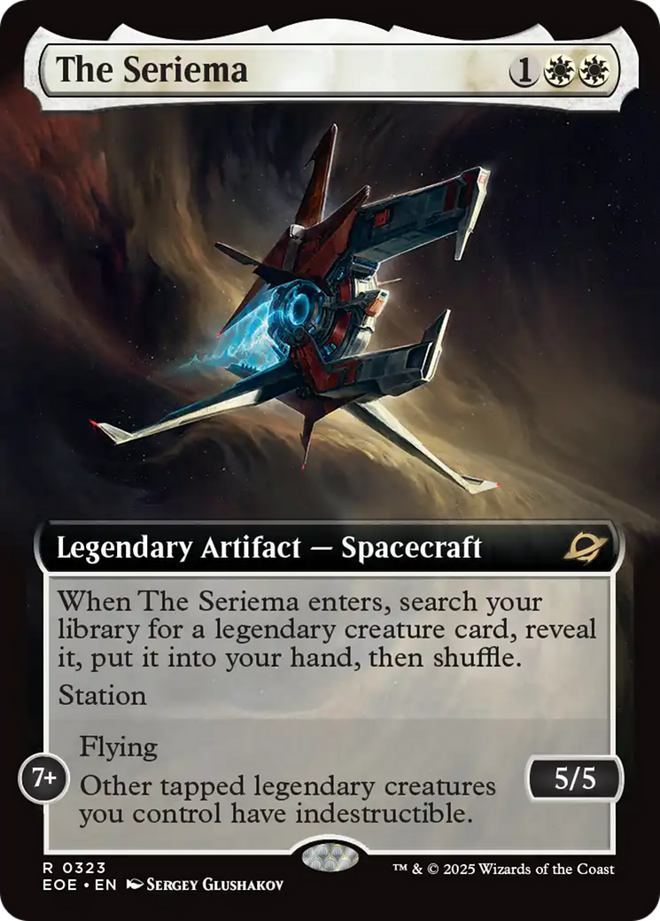 The Seriema (Extended Art) [Edge of Eternities] | Gate City Games LLC