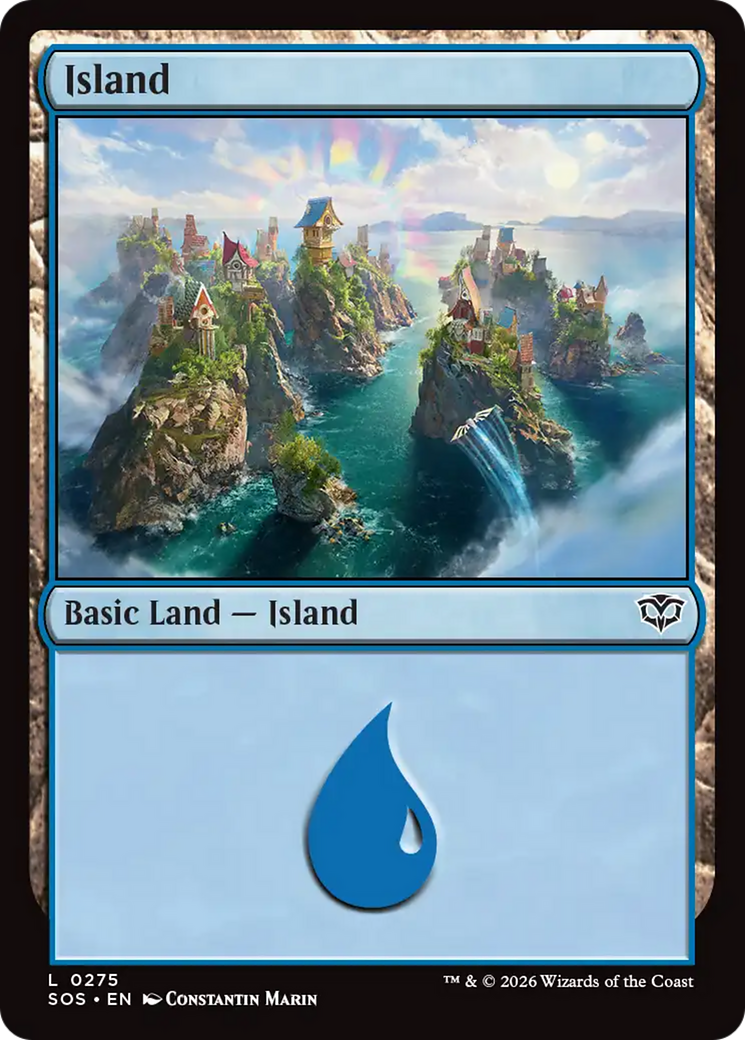 Island (0275) [Secrets of Strixhaven] | Gate City Games LLC