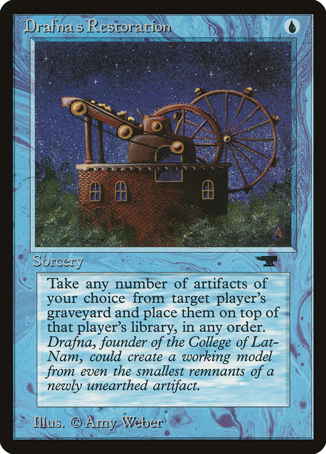Drafna's Restoration [Antiquities] | Gate City Games LLC
