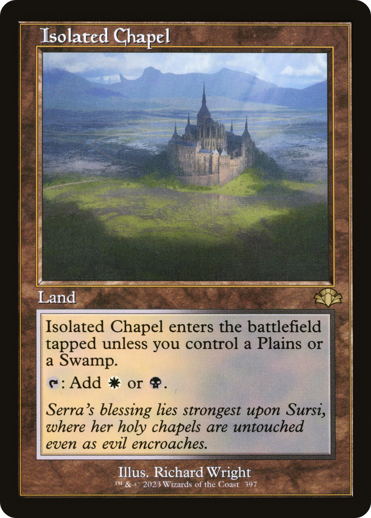 Isolated Chapel (Retro) [Dominaria Remastered] | Gate City Games LLC