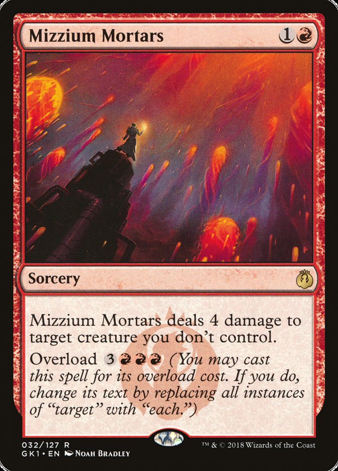 Mizzium Mortars [Guilds of Ravnica Guild Kit] | Gate City Games LLC