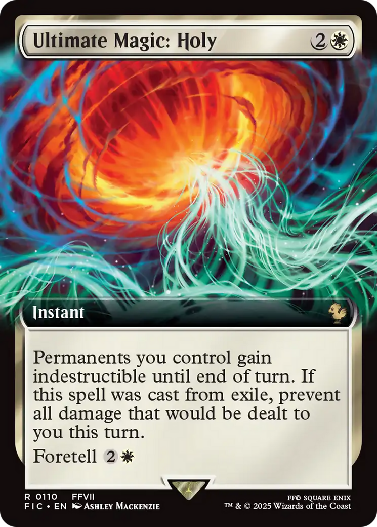 Ultimate Magic: Holy (Extended Art) [FINAL FANTASY Commander] | Gate City Games LLC
