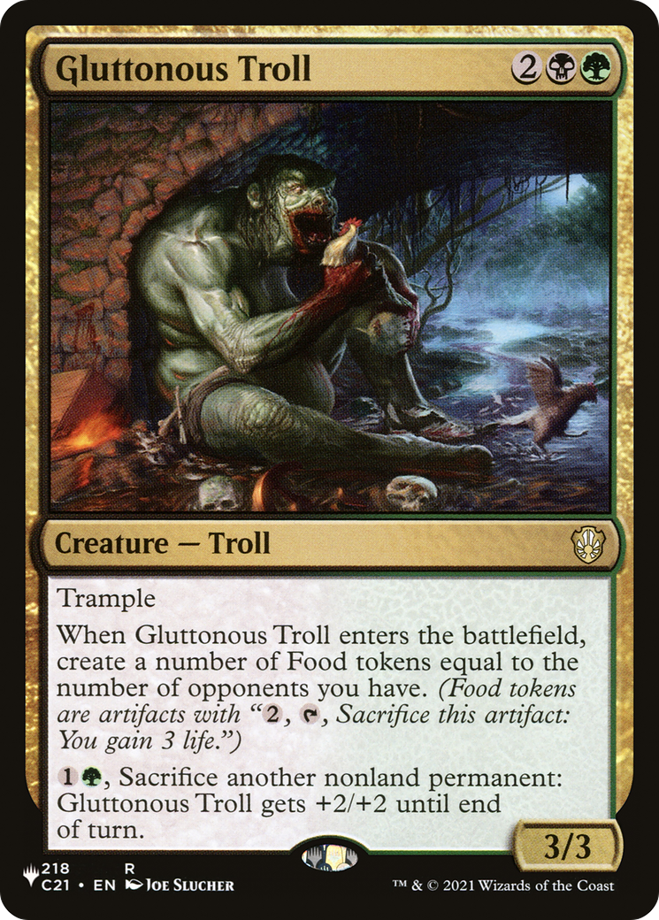 Gluttonous Troll [The List] | Gate City Games LLC