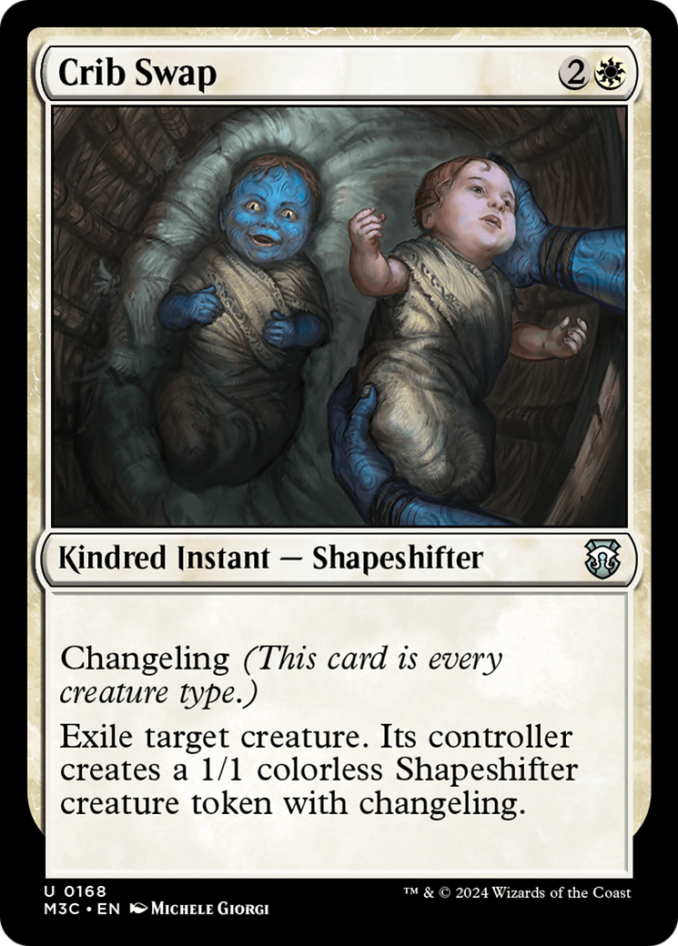 Crib Swap (Ripple Foil) [Modern Horizons 3 Commander] | Gate City Games LLC