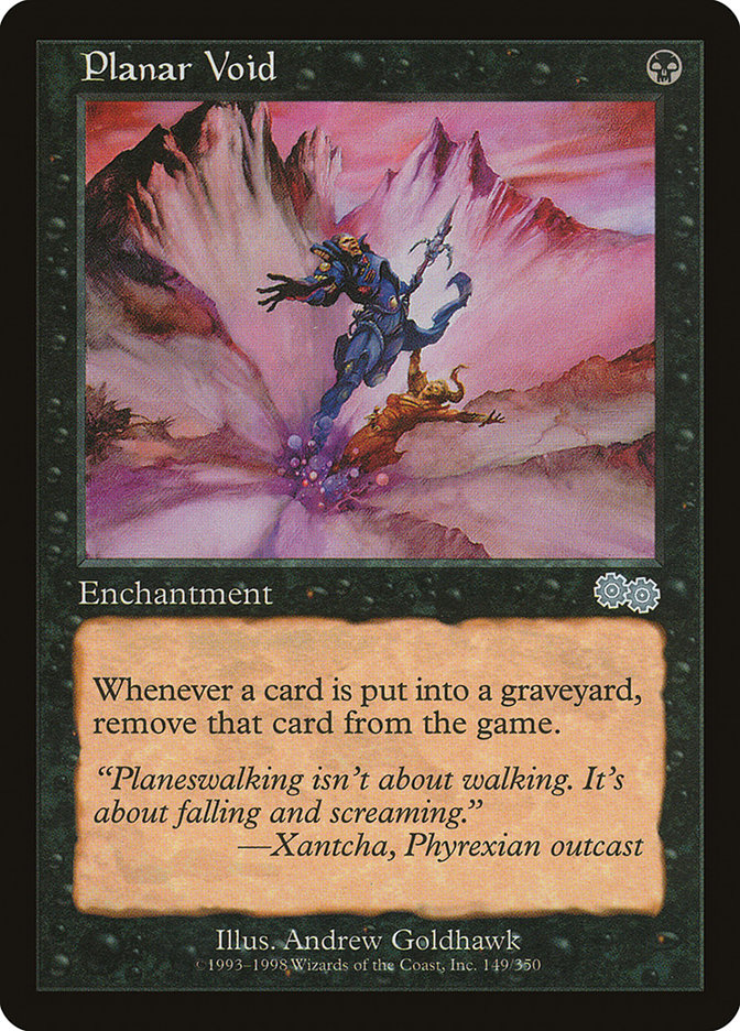 Planar Void [Urza's Saga] | Gate City Games LLC