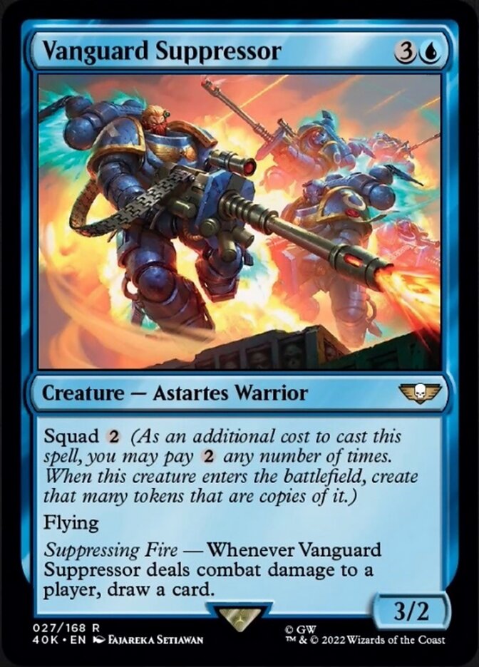 Vanguard Suppressor (Surge Foil) [Warhammer 40,000] | Gate City Games LLC
