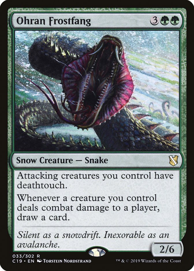 Ohran Frostfang [Commander 2019] | Gate City Games LLC
