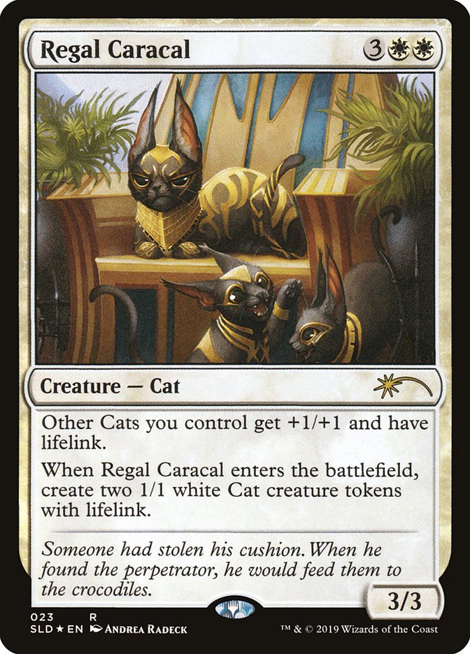Regal Caracal [Secret Lair Drop Series] | Gate City Games LLC