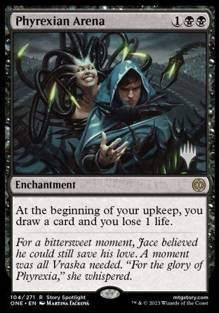 Phyrexian Arena (Promo Pack) [Phyrexia: All Will Be One Promos] | Gate City Games LLC