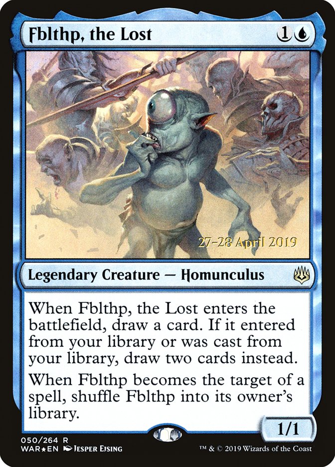 Fblthp, the Lost [War of the Spark Prerelease Promos] | Gate City Games LLC