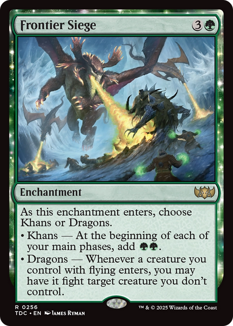 Frontier Siege [Tarkir: Dragonstorm Commander] | Gate City Games LLC
