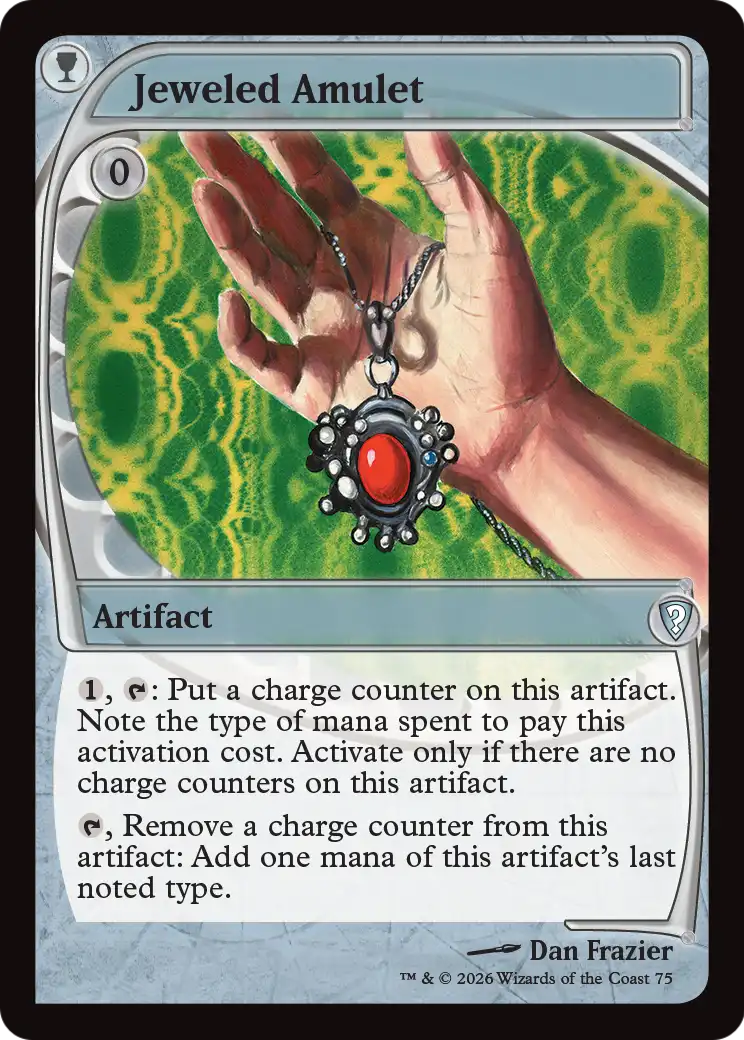 Jeweled Amulet (Future Sight) [Mystery Booster: Commander Edition] | Gate City Games LLC