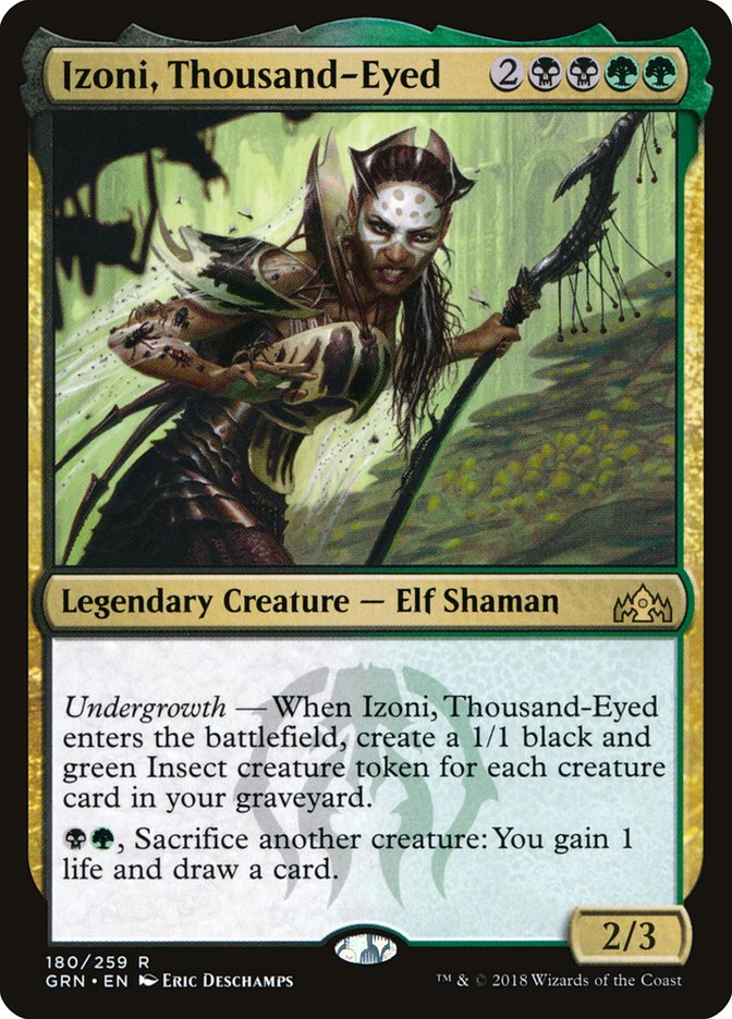 Izoni, Thousand-Eyed [Guilds of Ravnica] | Gate City Games LLC