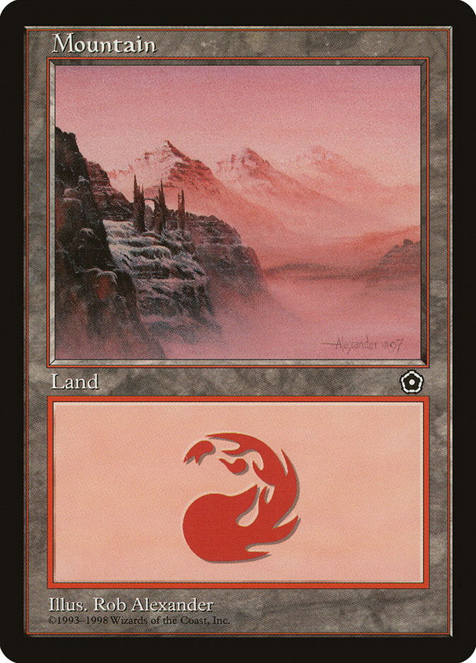 Mountain (Signature on Right) [Portal Second Age] | Gate City Games LLC