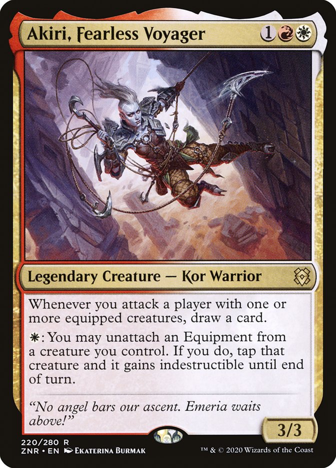 Akiri, Fearless Voyager [Zendikar Rising] | Gate City Games LLC