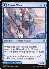 Umara Wizard // Umara Skyfalls [Zendikar Rising] | Gate City Games LLC