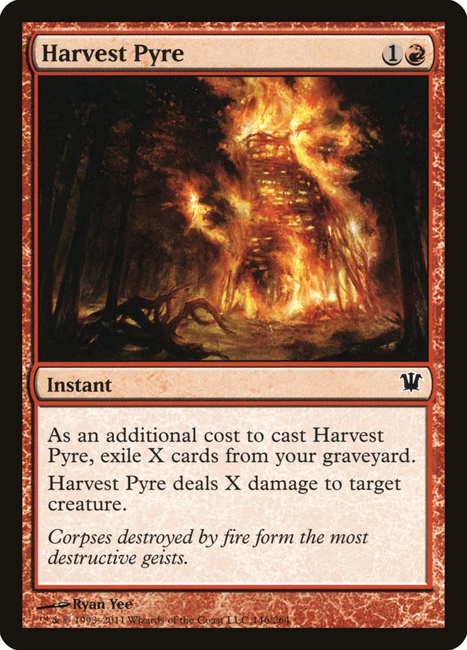 Harvest Pyre [Innistrad] | Gate City Games LLC
