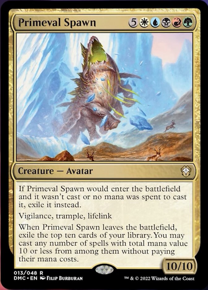 Primeval Spawn [Dominaria United Commander] | Gate City Games LLC
