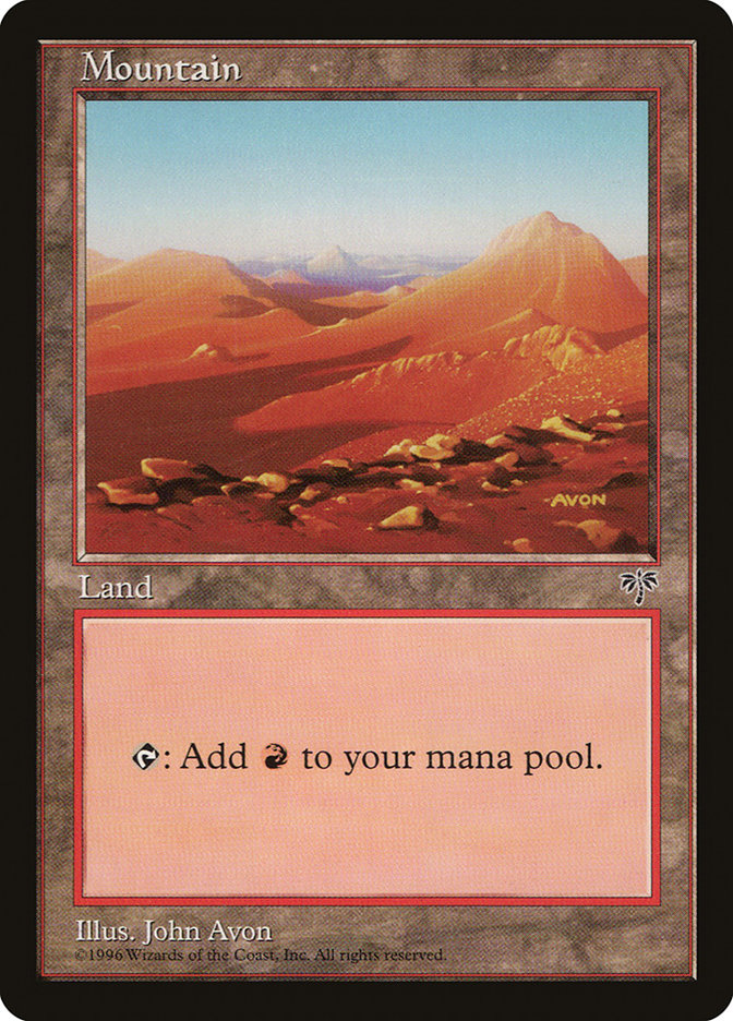 Mountain (Yellow Signature) [Mirage] | Gate City Games LLC