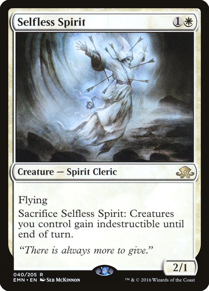 Selfless Spirit [Eldritch Moon] | Gate City Games LLC