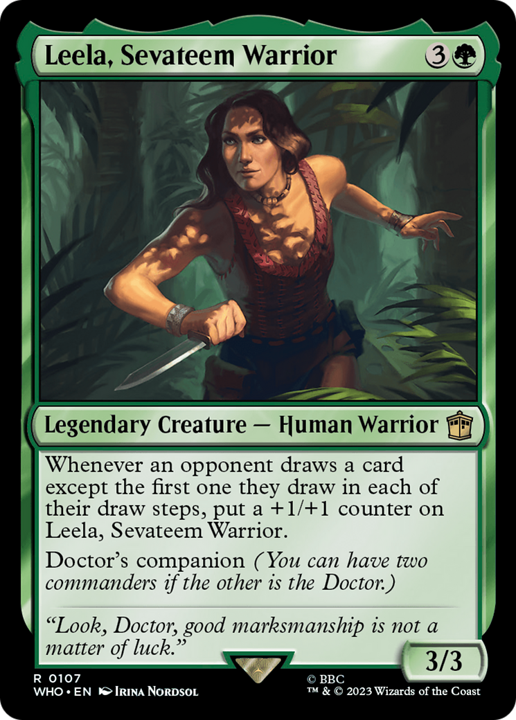 Leela, Sevateem Warrior [Doctor Who] | Gate City Games LLC