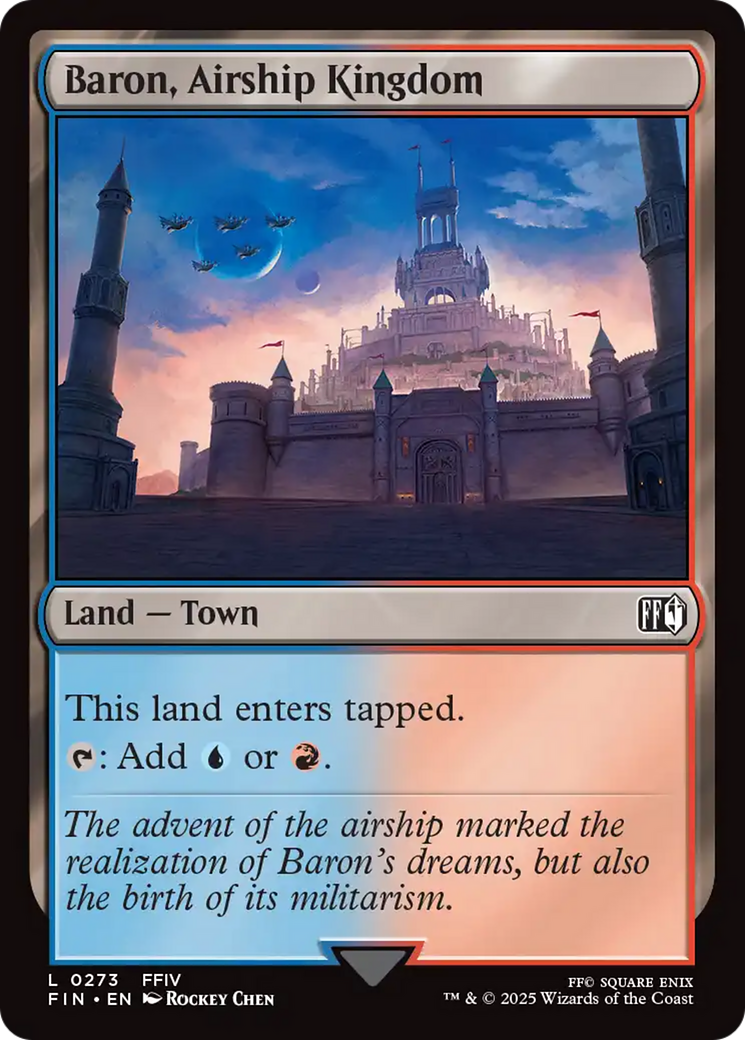 Baron, Airship Kingdom [FINAL FANTASY] | Gate City Games LLC