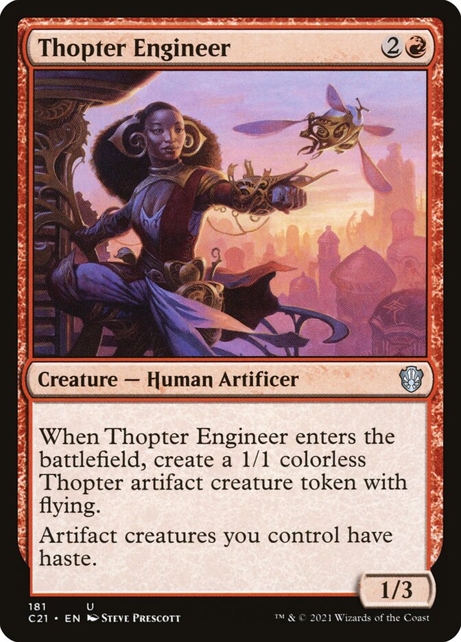 Thopter Engineer [Commander 2021] | Gate City Games LLC