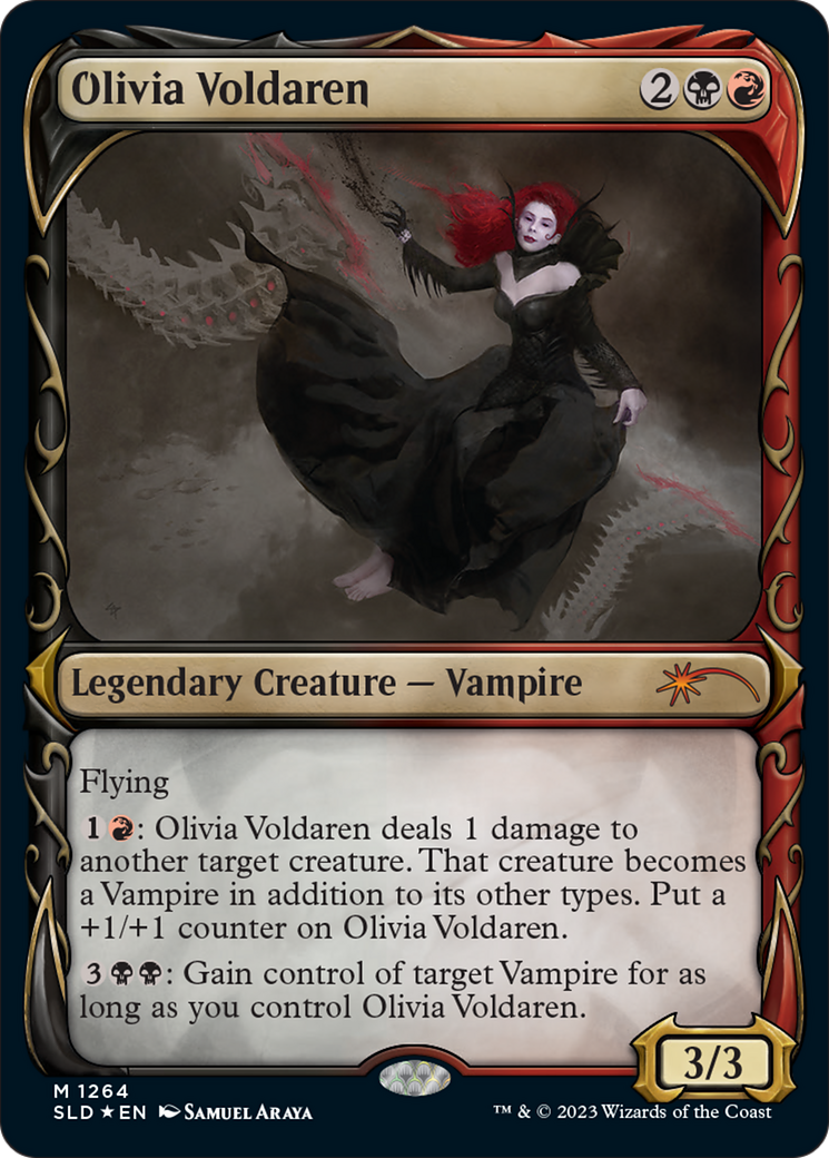 Olivia Voldaren (Halo Foil) [Secret Lair Drop Series] | Gate City Games LLC