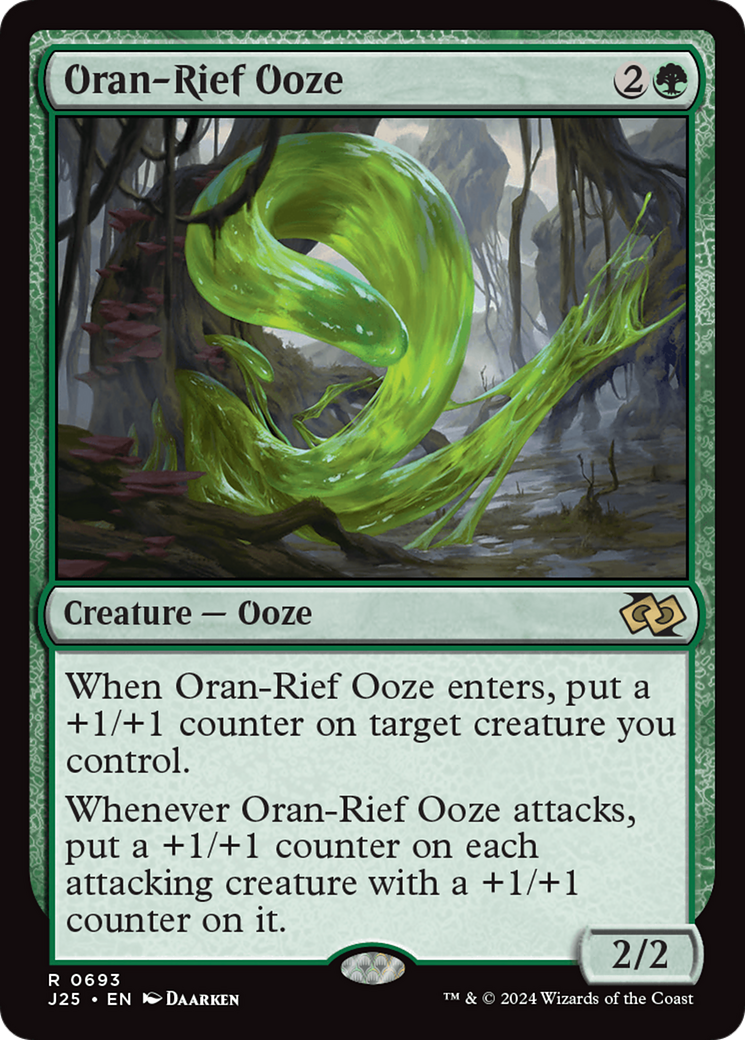 Oran-Rief Ooze [Foundations Jumpstart] | Gate City Games LLC