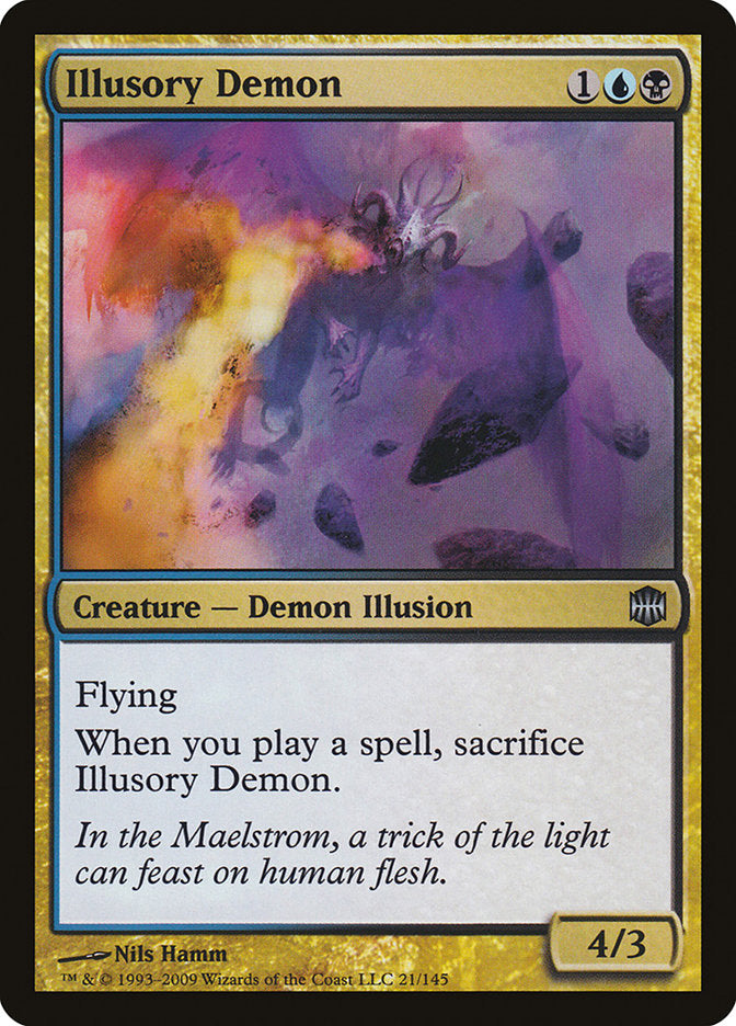 Illusory Demon [Alara Reborn] | Gate City Games LLC