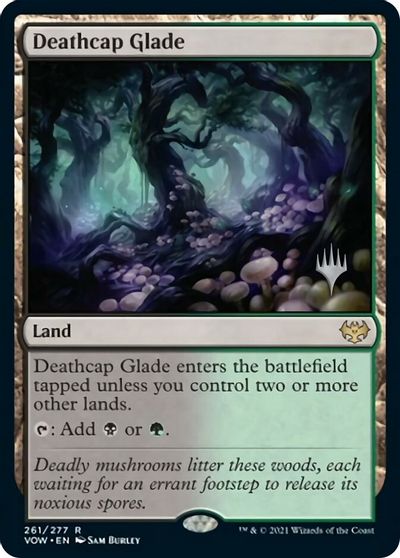 Deathcap Glade (Promo Pack) [Innistrad: Crimson Vow Promos] | Gate City Games LLC