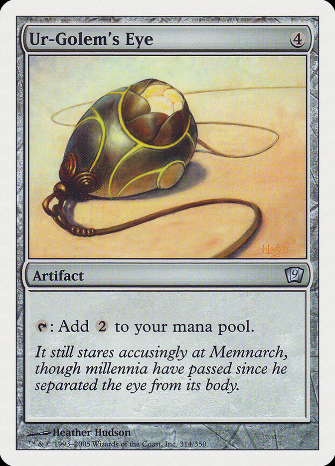 Ur-Golem's Eye [Ninth Edition] | Gate City Games LLC