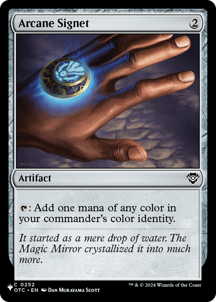 Arcane Signet (OTC) [The List] | Gate City Games LLC