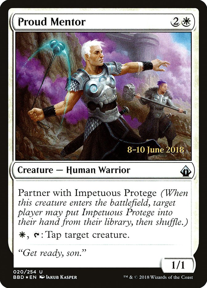 Proud Mentor [Battlebond Prerelease Promos] | Gate City Games LLC
