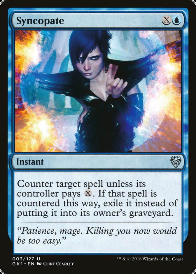 Syncopate [Guilds of Ravnica Guild Kit] | Gate City Games LLC