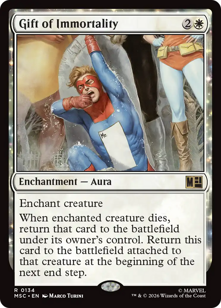 Gift of Immortality [Marvel Super Heroes Commander] | Gate City Games LLC