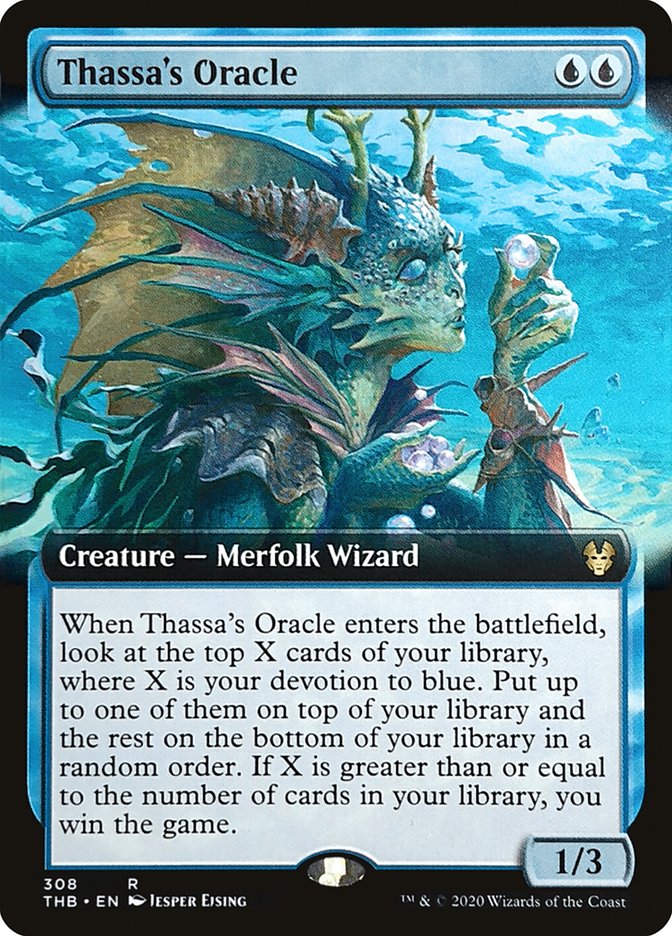 Thassa's Oracle (Extended Art) [Theros Beyond Death] | Gate City Games LLC