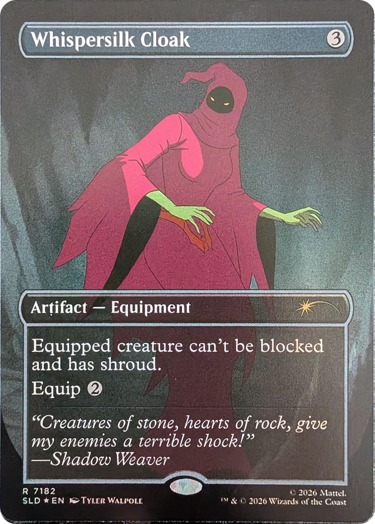 Whispersilk Cloak (7182) [Secret Lair Drop Series] | Gate City Games LLC