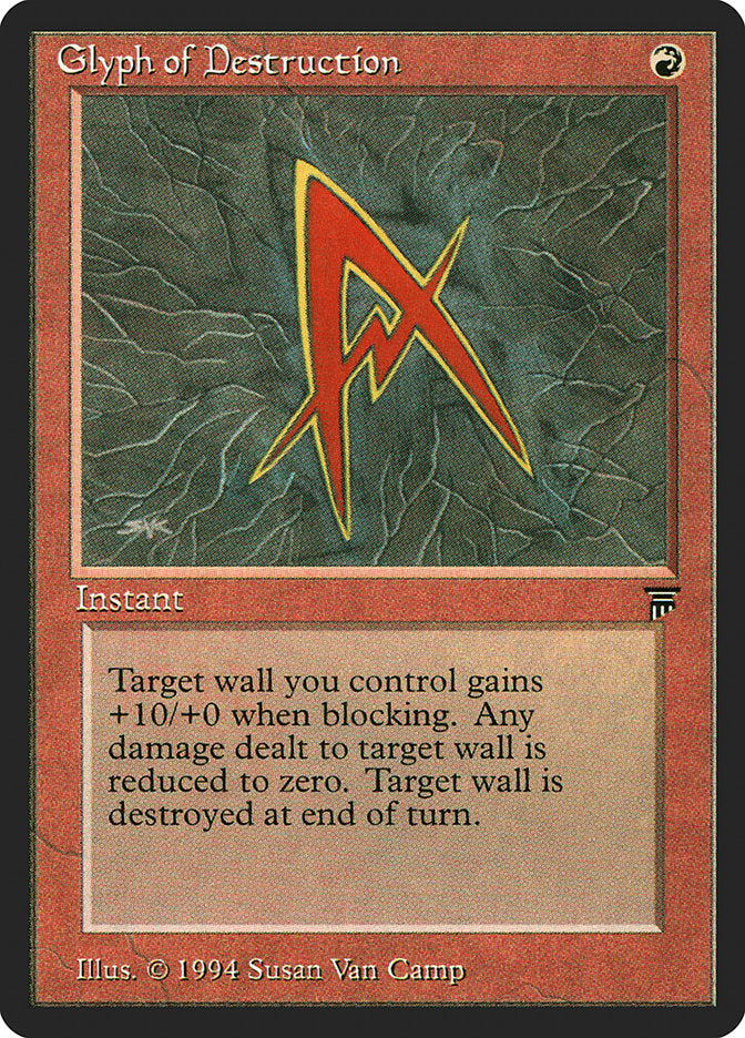 Glyph of Destruction [Legends] | Gate City Games LLC